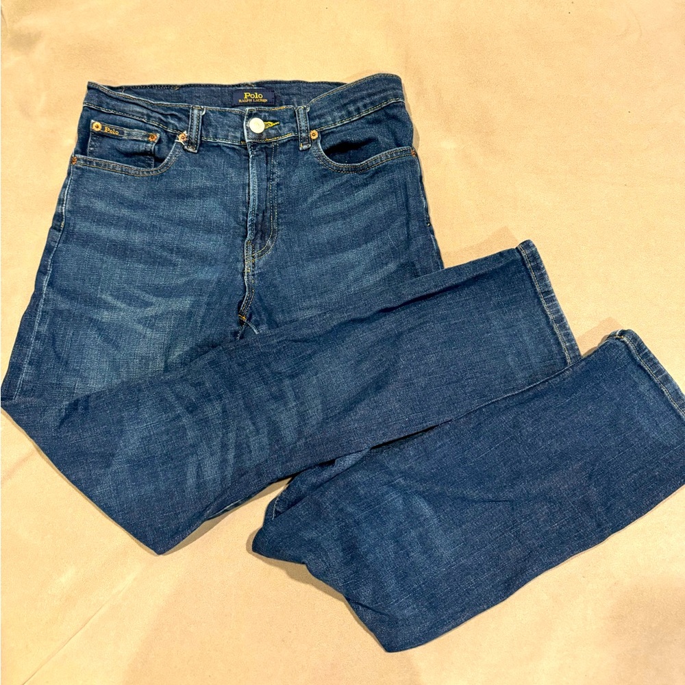 Ralph Lauren jeans, boys 16 the Sullivan slim, barely worn. Non-smoking home.